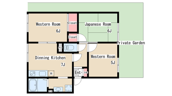 間取図 ルミネＢ棟