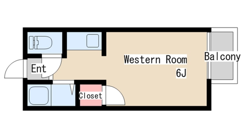 間取図 ハイツ潮見台