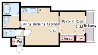 間取図 ＮＥＴ－Ｋ妙法寺