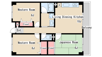 間取図 エトワール須磨