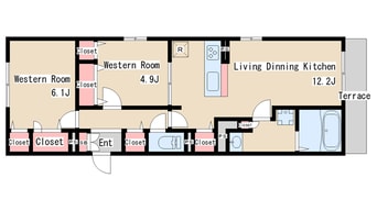 間取図 サンパティーク東町