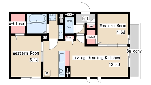 間取り図 ルミエＤ・高倉