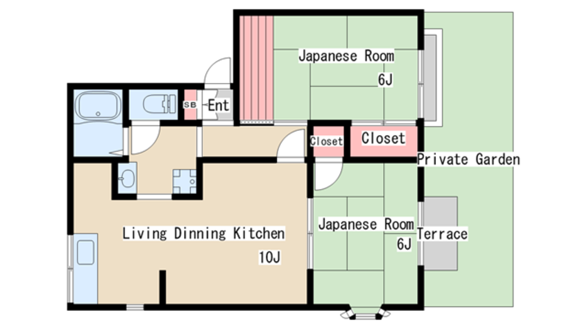 間取図 フレグランス南落合Ⅰ