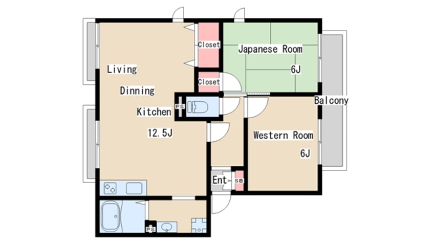 間取図 間取図 フレグランス南落合Ⅲ