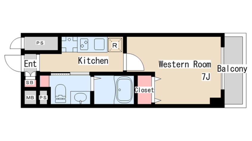 間取図 クレアドル須磨Ⅲ