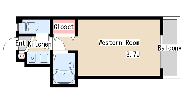 間取り図 獅堀ハイツ