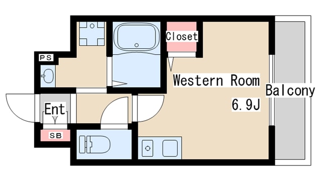 間取り図 ヴューテラス須磨