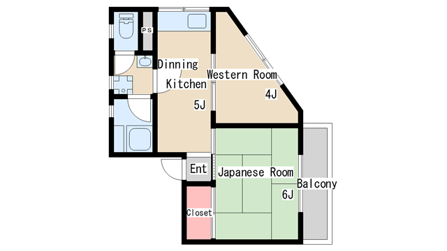 間取り図 ダイヤハイツ板宿