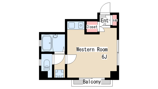 間取り図 ニシオカマンション