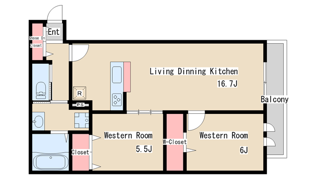間取り図 ＡＱＵＩＬＡ須磨海浜公園