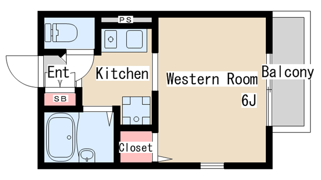 間取り図 月見山サンハイム