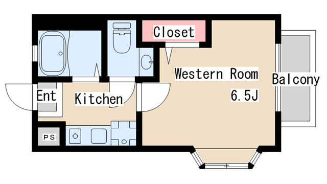 間取り図 アメニティハイツ須磨寺