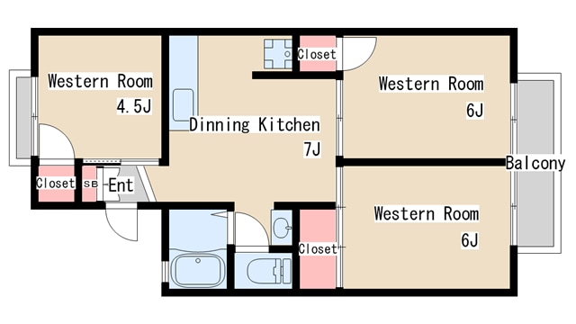 間取り図 ガーデン・スマＢ棟