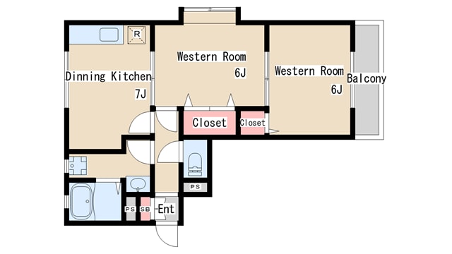 間取り図 ピボットハイムＢ
