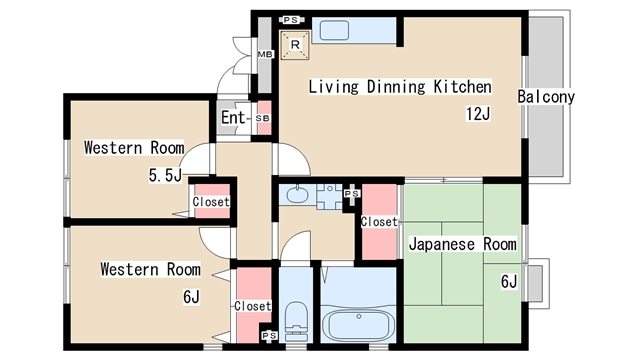 間取り図 ウエストアヴェニュー