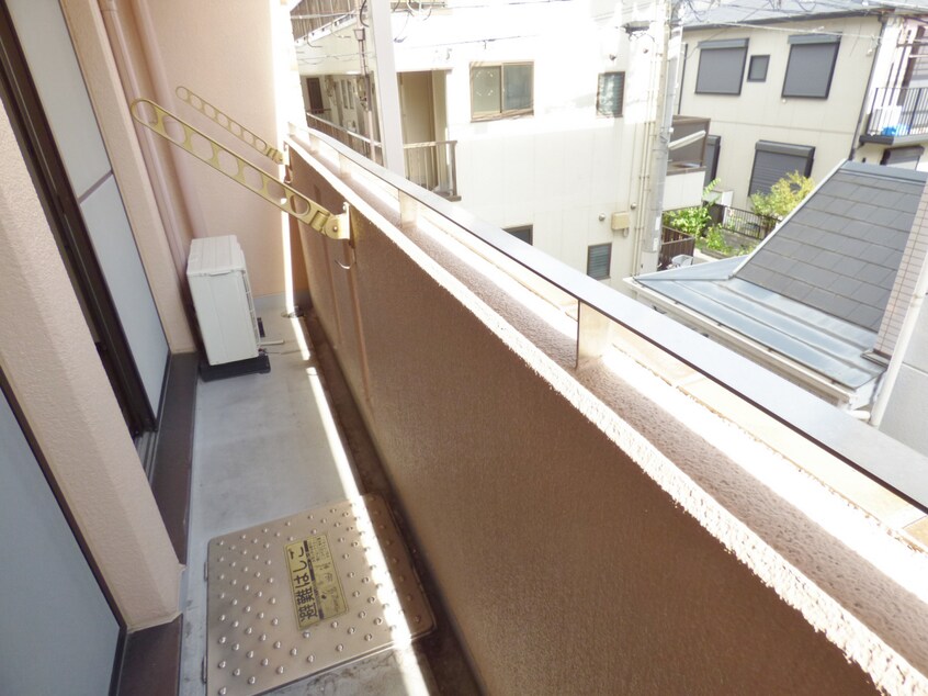 南東向きバルコニーで日当たり良好 ドゥ・フェイト須磨