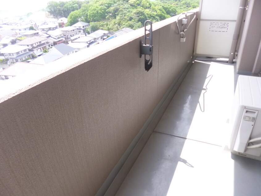 南東向きワイドバルコニーの日当たり眺望良好 フォーラム城ヶ岡参番館