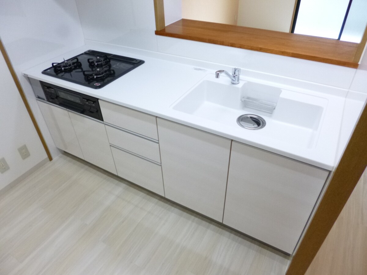 ３口ガスシステムキッチン ホップス須磨