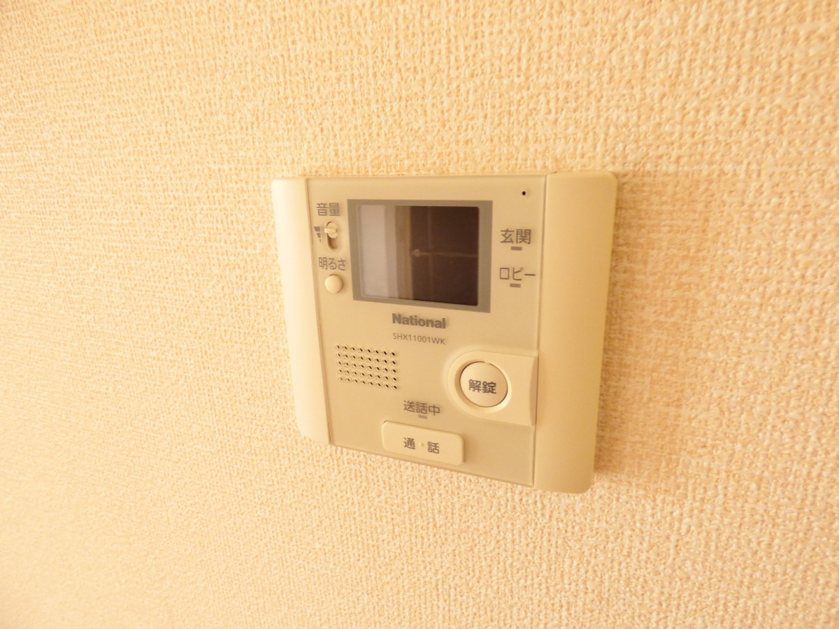 オートロック連動ＴＶモニターホン ガーデンコート車Ａ棟