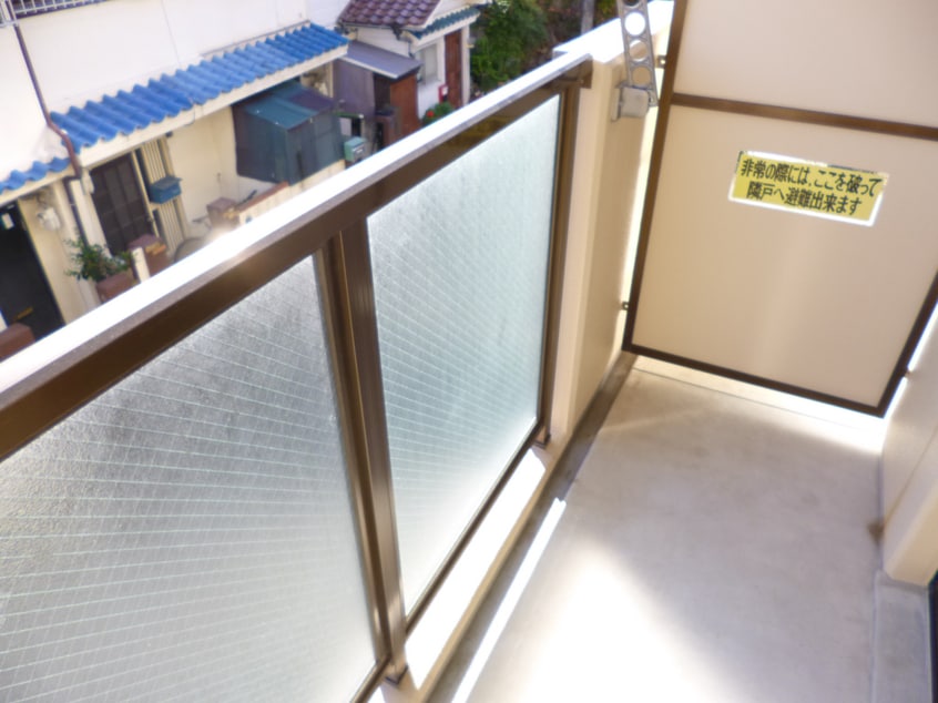 南向きバルコニーで日当たり良好 フルール須磨