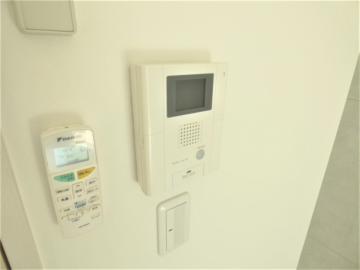 オートロック連動ＴＶモニターホン ヴィラ月見山