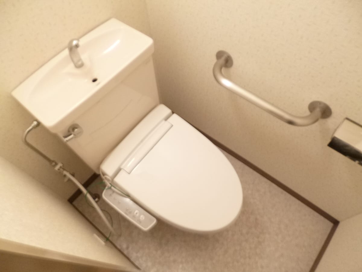 ウォシュレット付トイレ 高倉山ハイツ