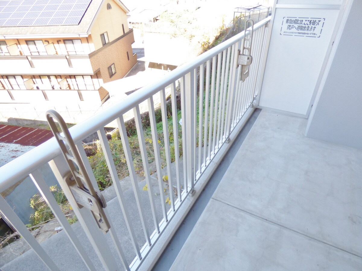 広々としたバルコニー ツルトスコⅡ番館