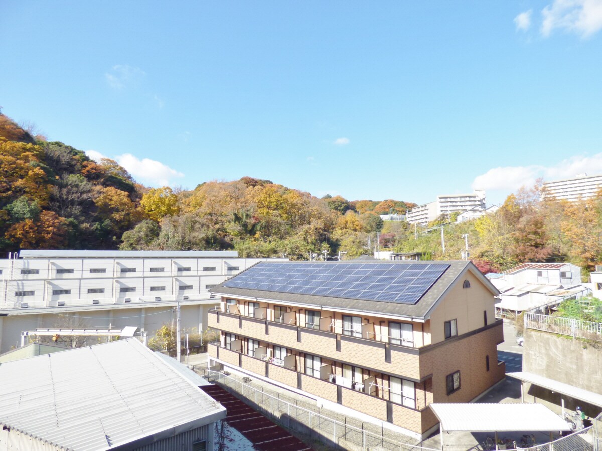 神戸の山が一望 ツルトスコⅡ番館