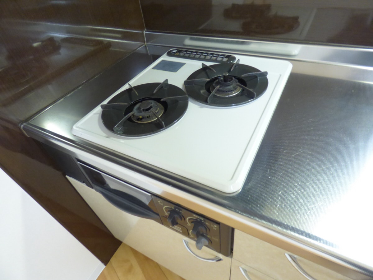 ２口ガスコンロ ルミエ月見山
