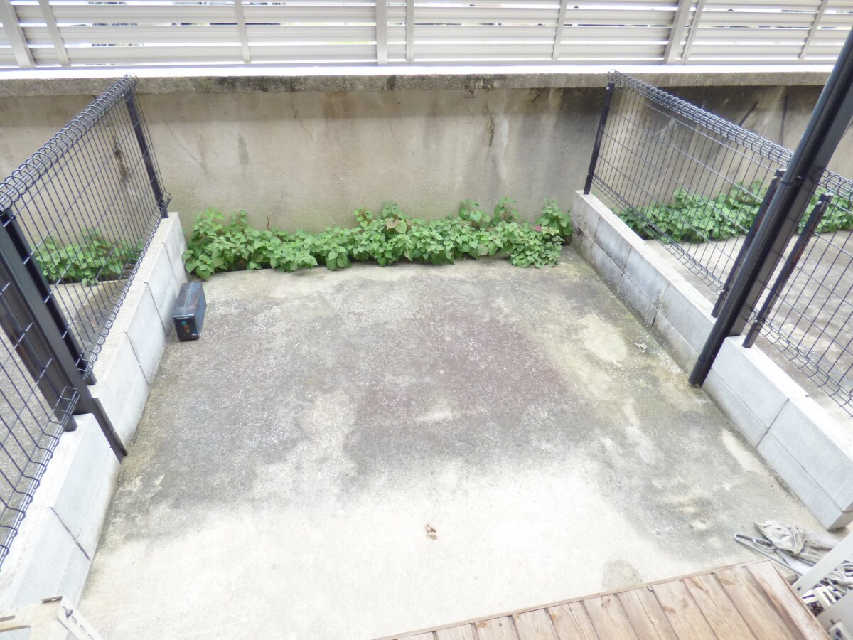 広々としたテラス エステートピア板宿