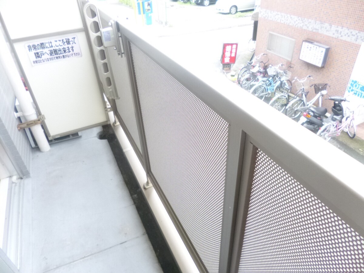 南東向きバルコニーで日当たり良好 シティハイツ須磨
