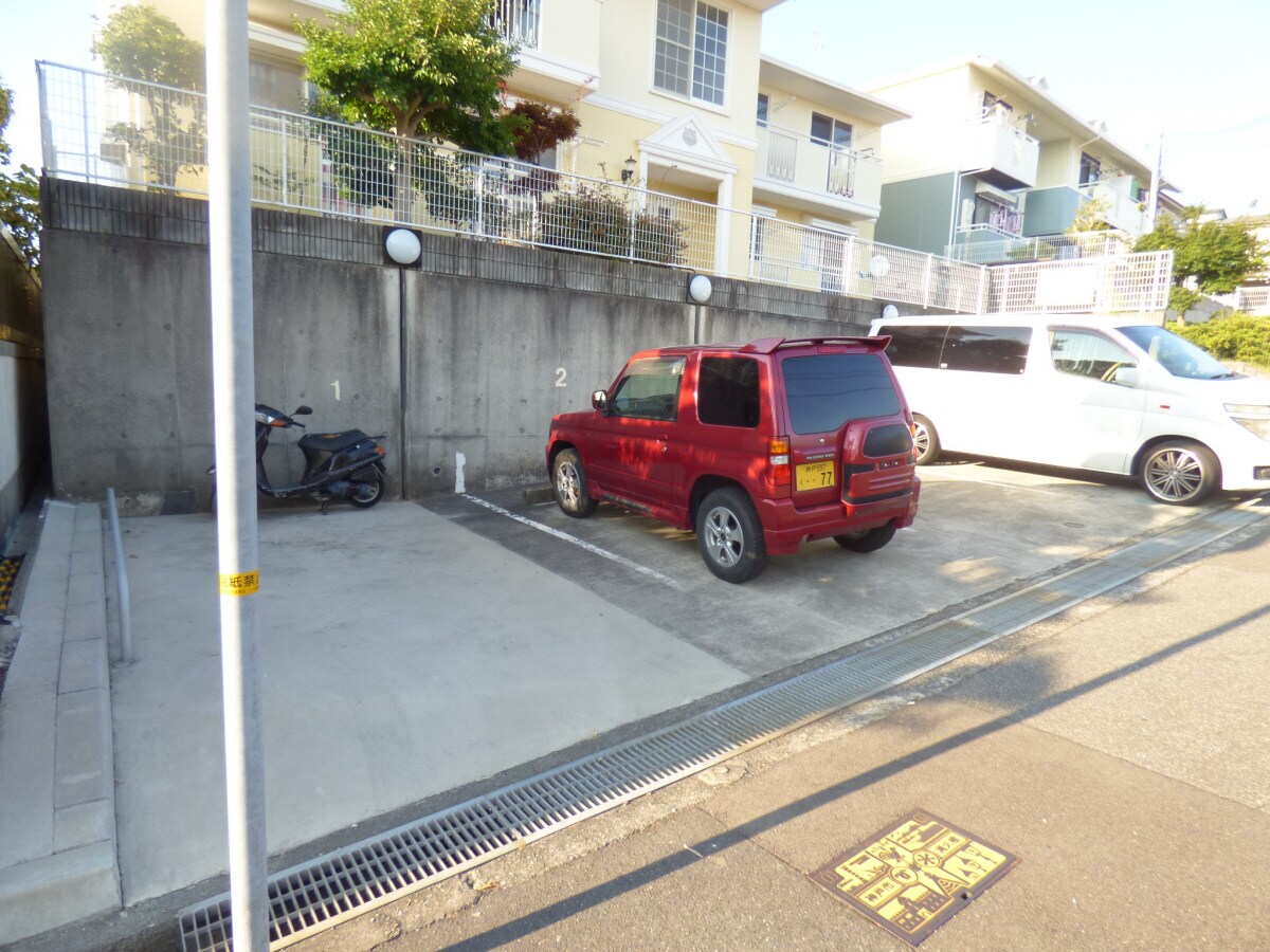 敷地内駐車場完備 クレール白川