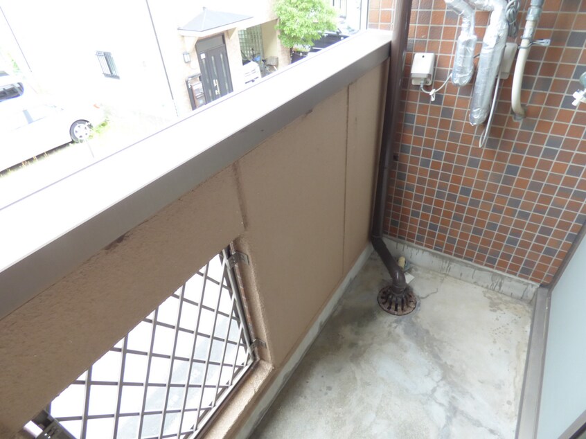明るいバルコニー サンスターマンション