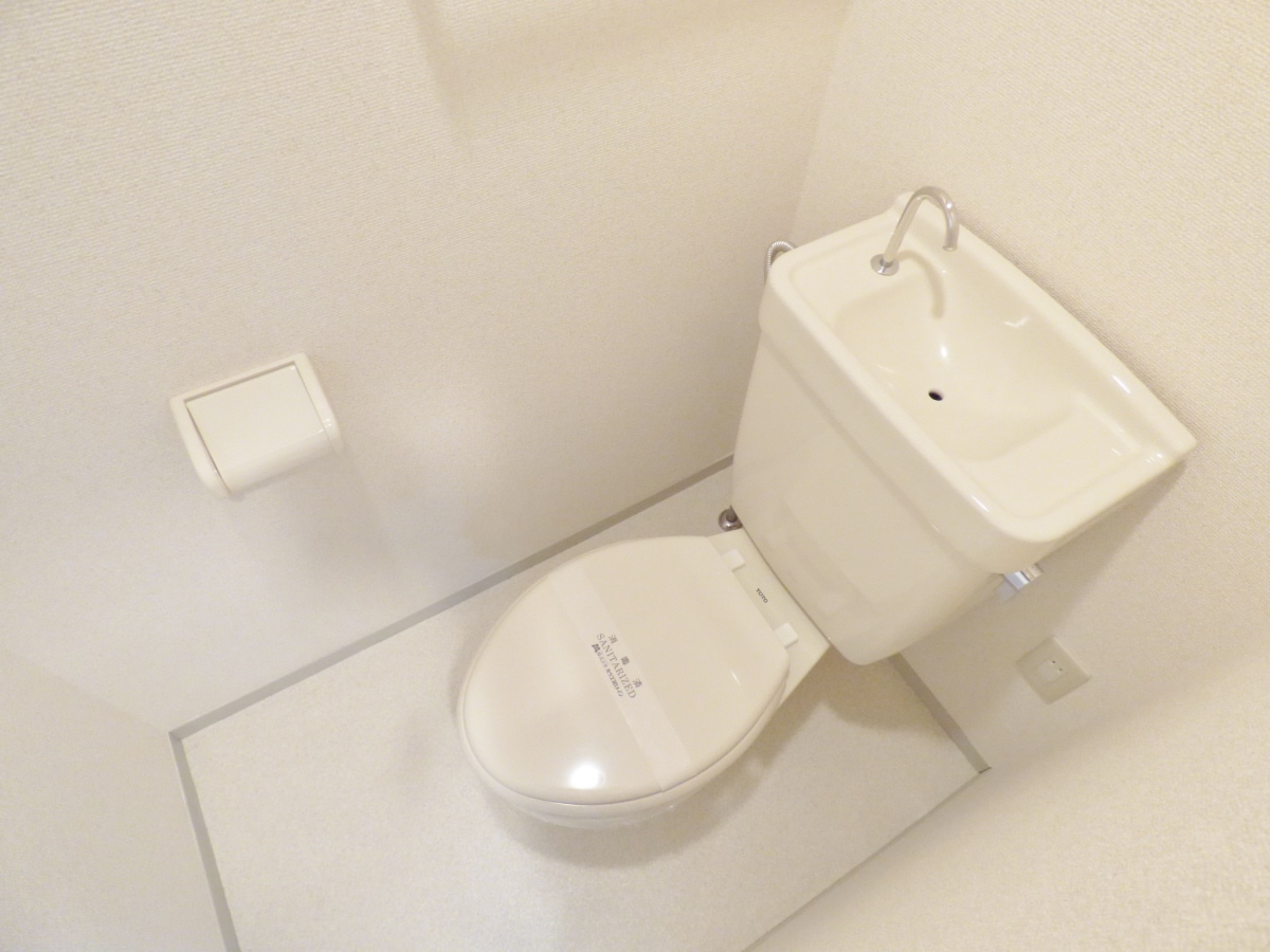 清潔感のあるトイレ ガーデン・スマＢ棟