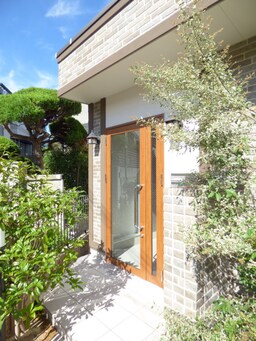 オシャレなエントランス