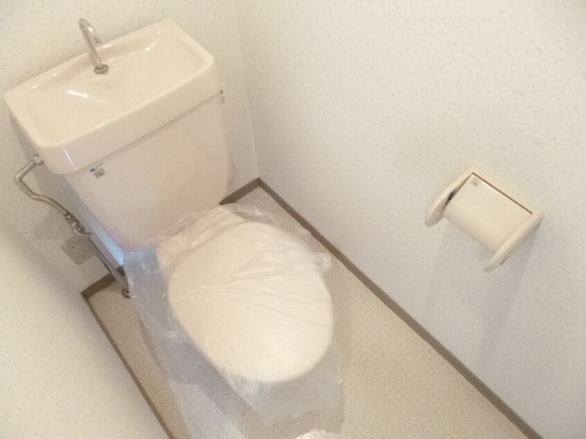清潔感のあるトイレ リッチハイツ