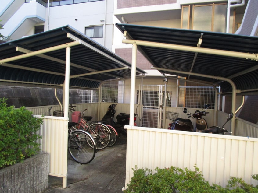 駐輪場 グリーンコート若草