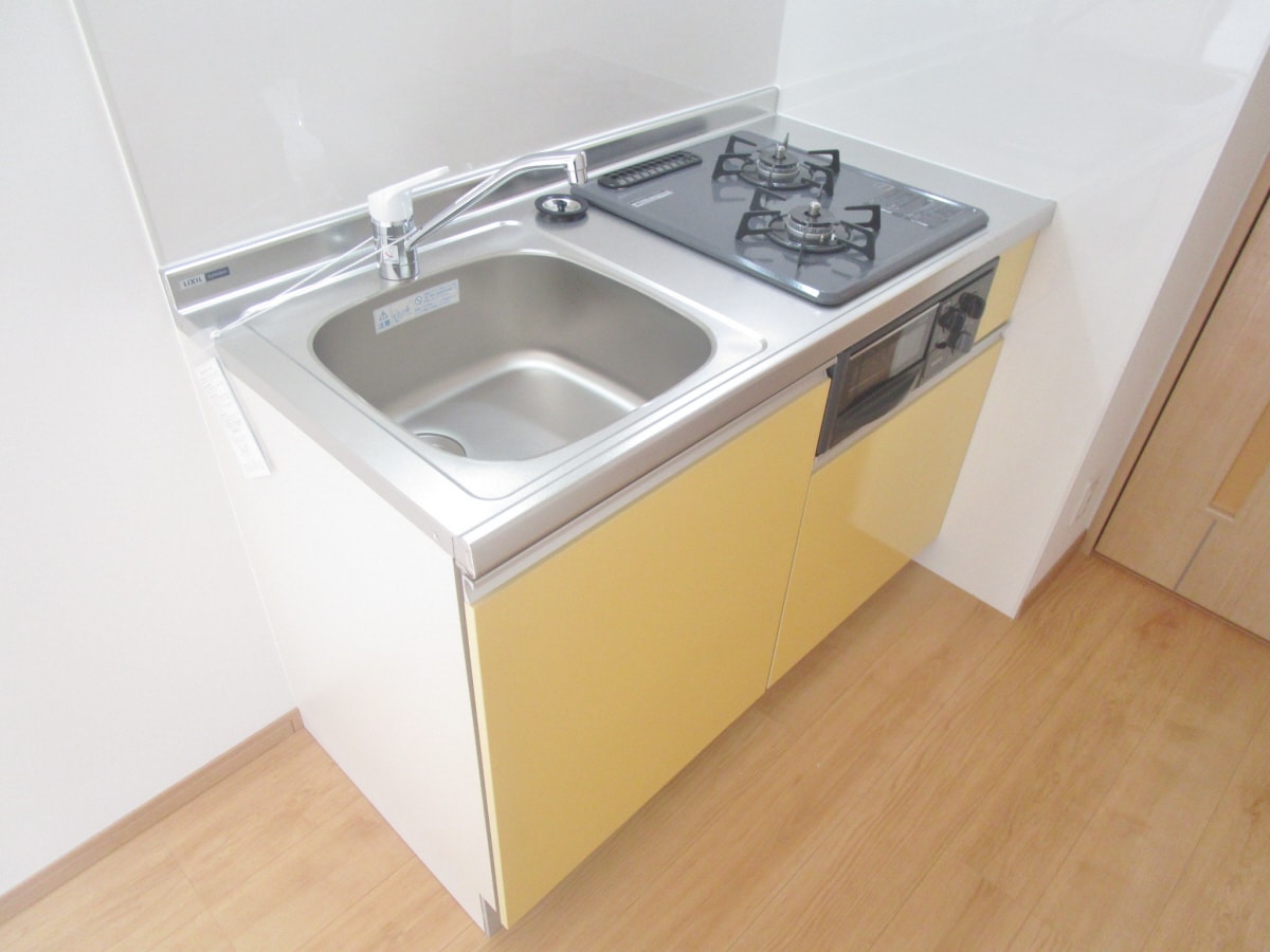 ２口ガスシステムキッチン ワコーレヴィアーノＳＵＭＡ須磨寺