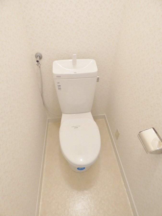 清潔感のあるトイレ 白川台ハイツ