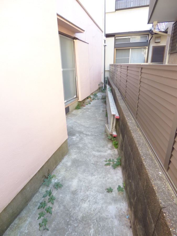広々としたテラス 西舞子荘北棟