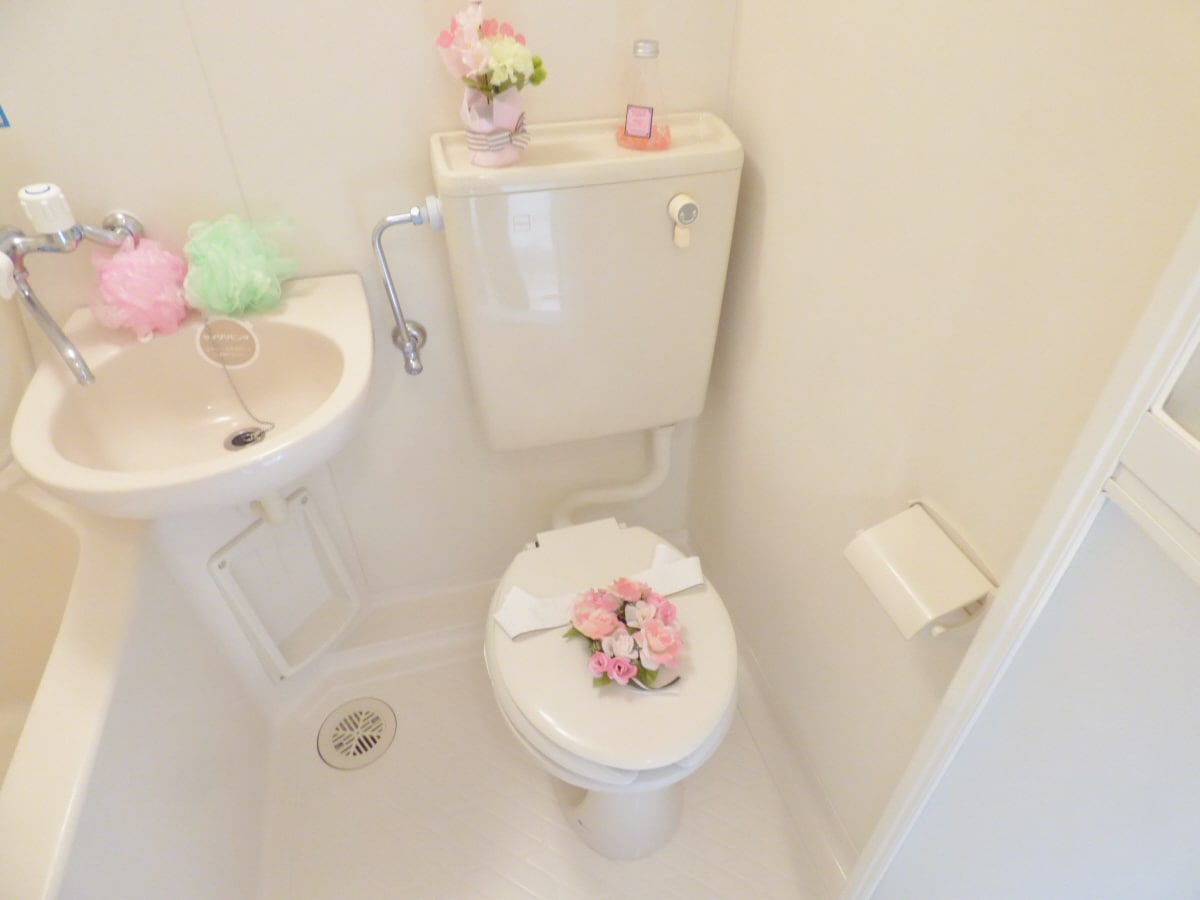 清潔感のあるトイレ メゾンドアヴニール名谷