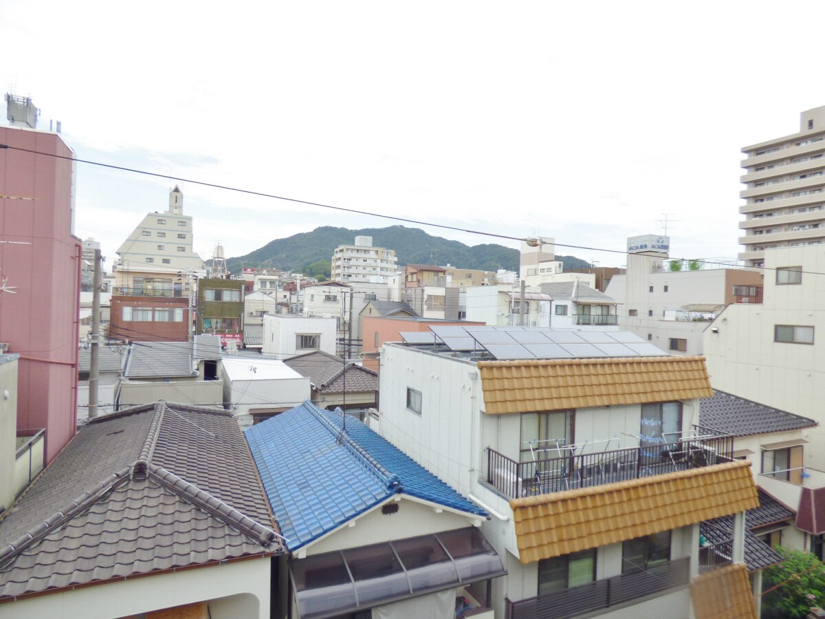 山が見えます エスポワール板宿