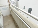 広々としたバルコニー リバティー壱番館