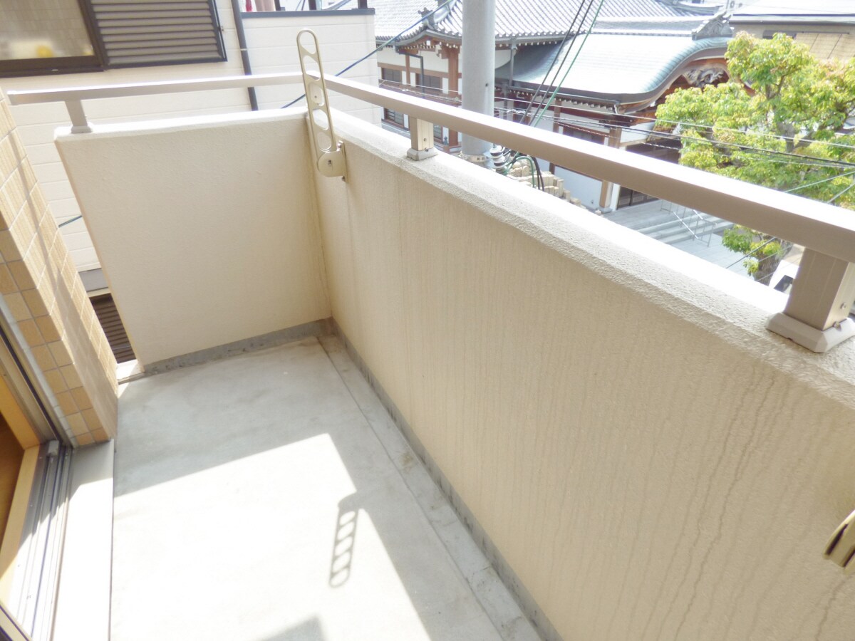 明るいバルコニー シャルマン須磨海浜公園