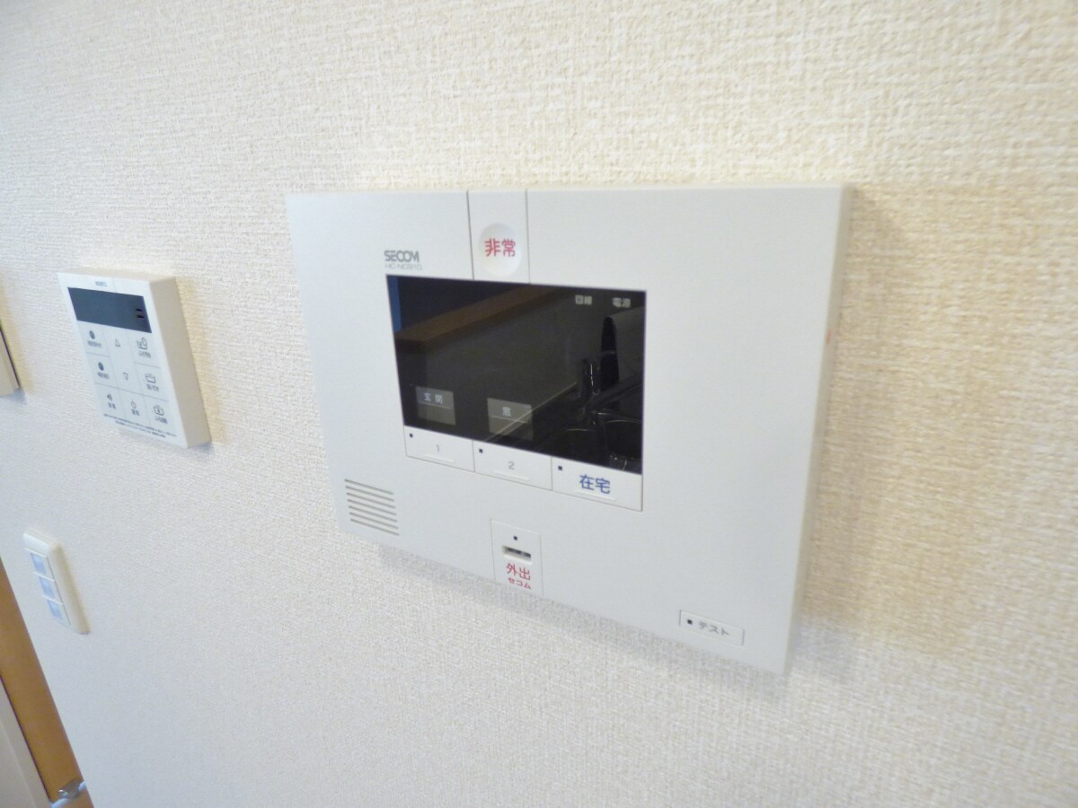 オートロック連動ＴＶモニターホン ブル・マリーノ衣掛