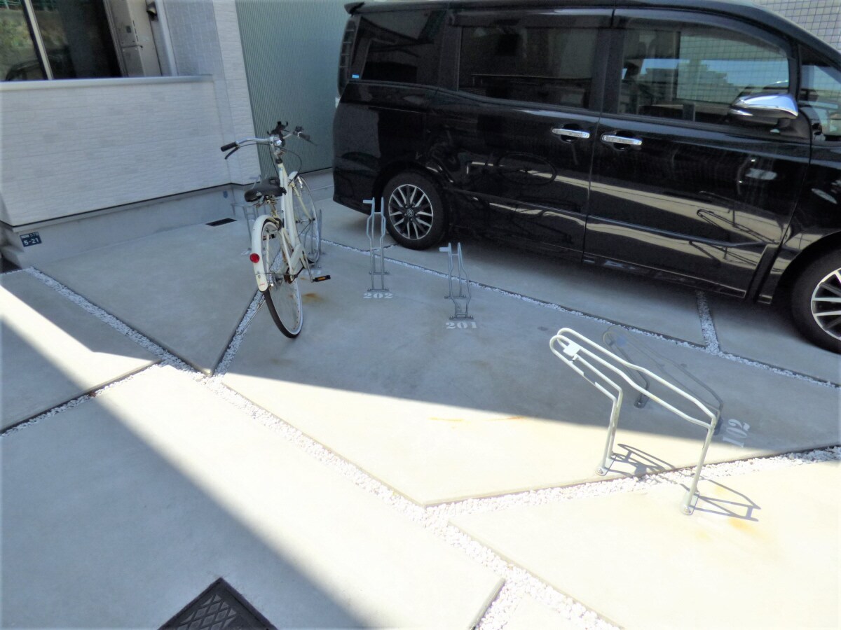 駐輪場 ワコーレヴィータ神戸須磨浦通