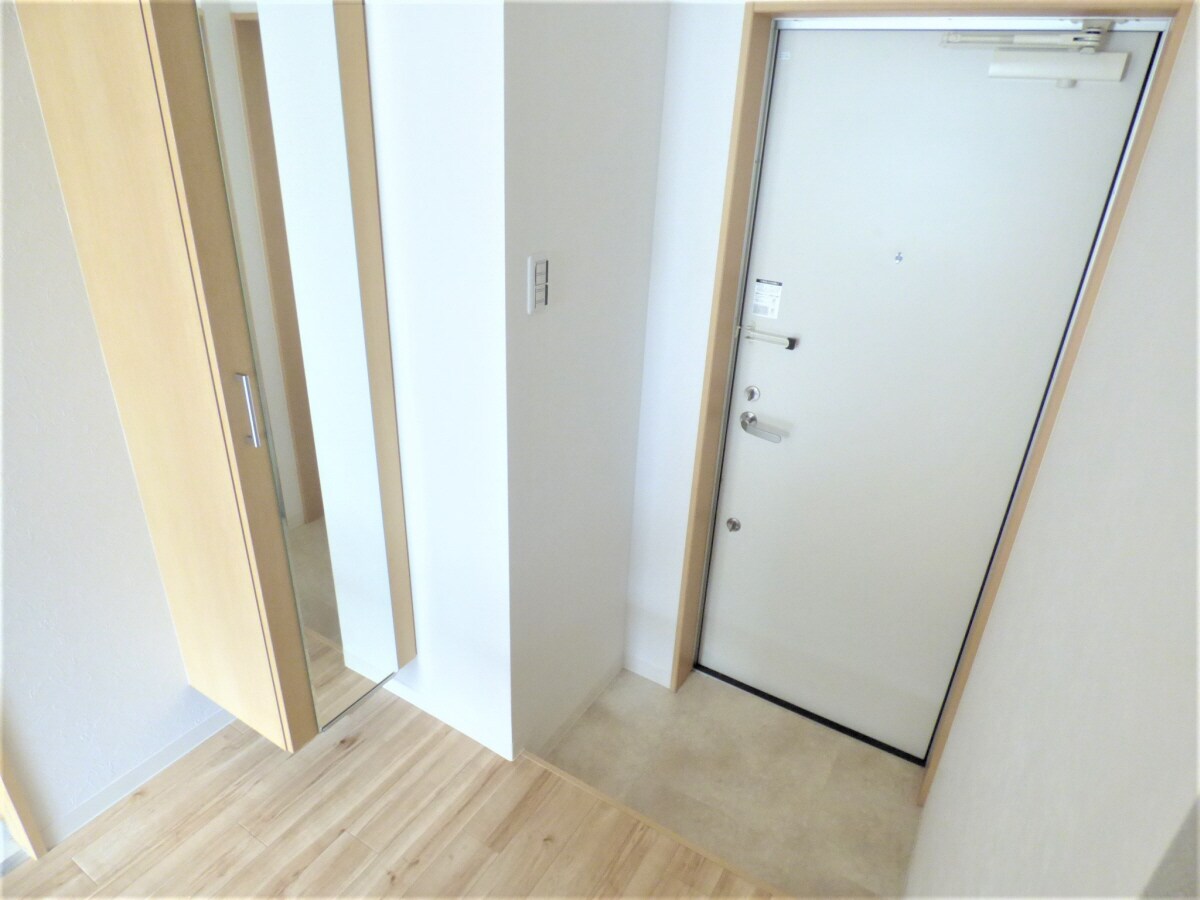 玄関ダブルロック ワコーレヴィータ神戸須磨浦通