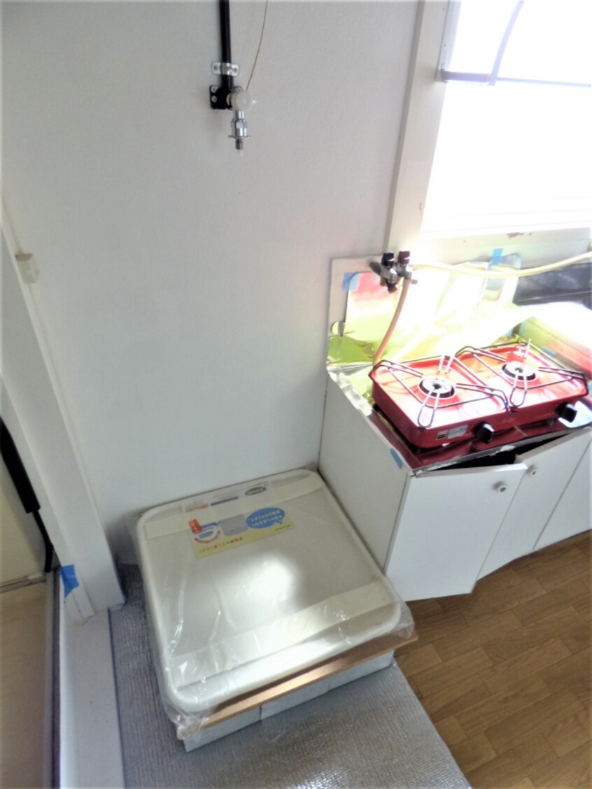室内洗濯機置場新設 離宮前町１丁目アパート