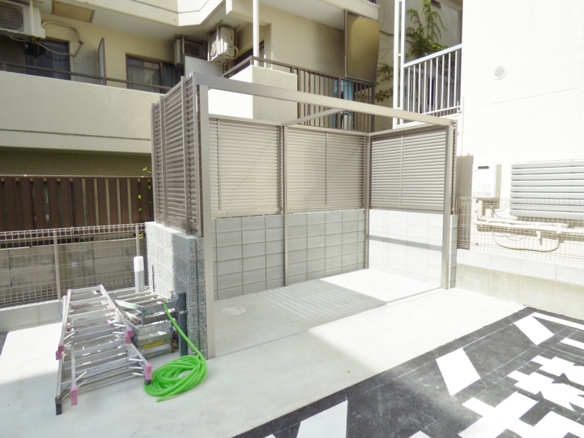 敷地内ゴミステーション エヌエムスワサントアン