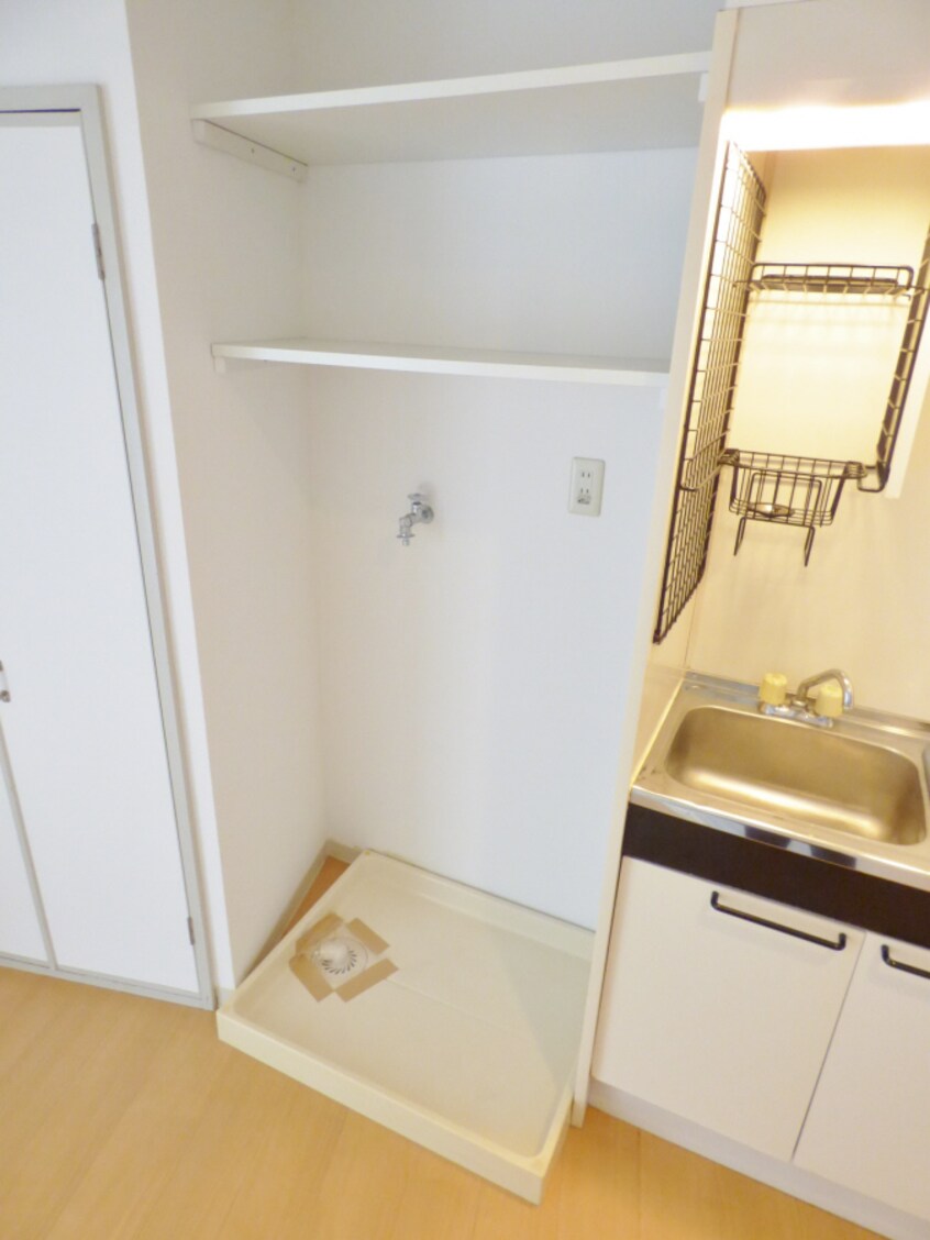 室内洗濯機置場 スマ扇コーポ